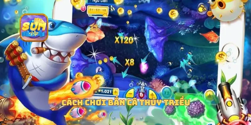 Cách chơi bắn cá thủy triều